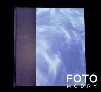 Album tradycyjny JUMBO - Niebieski - Kremowe Karty