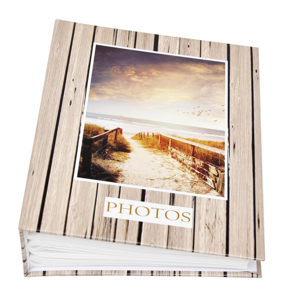 Album na zdjęcia w rozmiarze 10x15 - 304 zdjęcia do wsuwania - 10x15/304 BEACH - beżowy -  widoczki