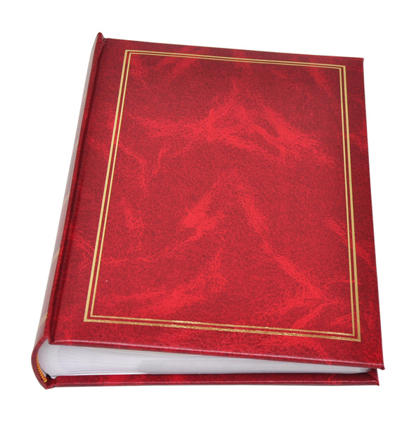 Album na 300 zdjęć w rozmiarze 10x15 cm - zdjęcia do wsuwania - CLASSIC BORDOWY 3 Zdjęcia Na Stronę