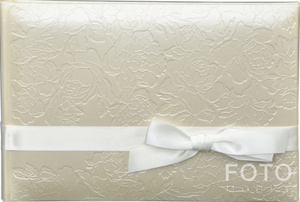 Album tradycyjny FA 5196 SILK RIBBON - ECRU - kremowe karty