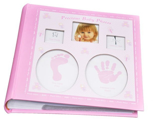 BABY KD46200WB Album 10x15/200 - Różowy