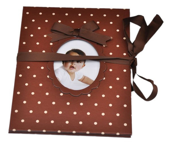 Album harmonijka typu jamnik 13x18/12 - YOUNG CHILD - dziecięcy - Brązowy