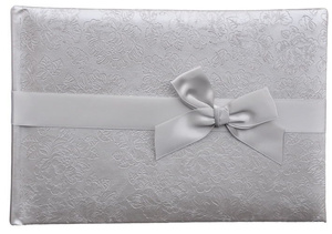 Album tradycyjny DBCX30 SILK - srebrny - czarne karty