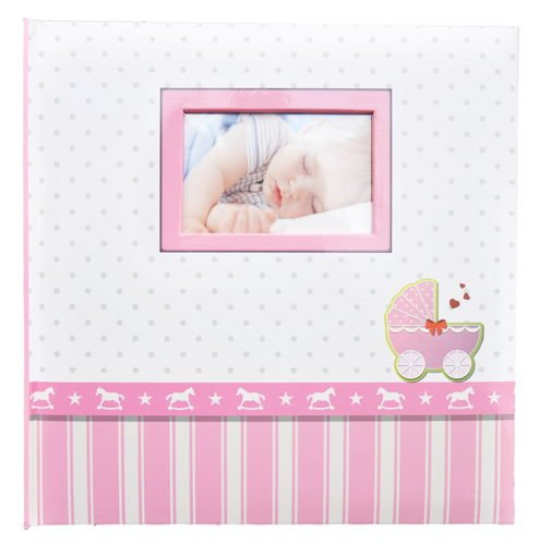 Album tradycyjny DBCSS10 BUGGY - różowy - Kremowe Karty