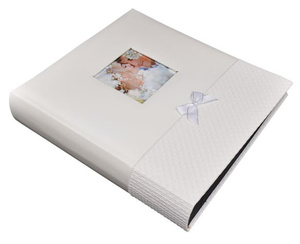 Album Tradycjny 50 kart BRIDAL- srebrny - CZARNE KARTY