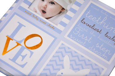 BABY 11N Album 10x15/200 - Niebieski