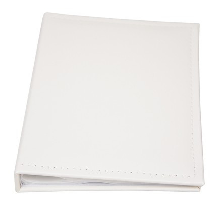 Album na 36 zdjęć w rozmiarze 13x18 cm do wsuwania 13x18/36 WHITE - biały - ekoskóra 