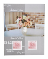 Album na 100 zdjęć do wsuwania w rozmiarze 13x18 cm - 13x18/100 FEEL HOME - 9114 - szary - widoczek
