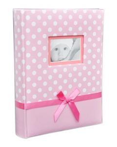 BABY DOTS Album 10x15/300 - Różowy