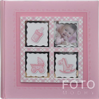 BABY6 Album 10x15/200- Różowy