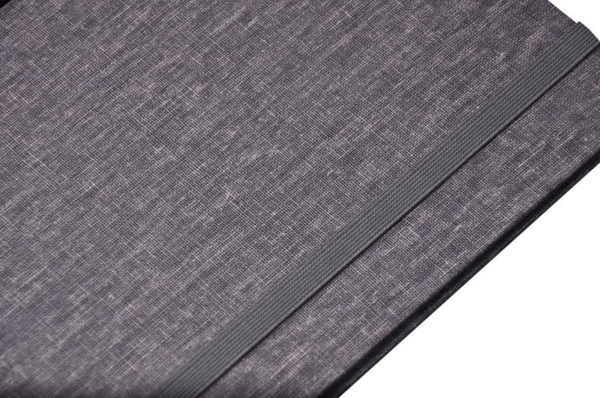 Album harmonijka typu jamnik 15x20/12 - LP-1287 CANVAS - Szary