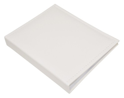 Album na 36 zdjęć w rozmiarze 13x18 cm do wsuwania 13x18/36 WHITE - biały - ekoskóra 