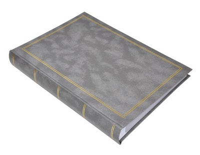 Album na 200 zdjęć w formacie 13x18 cm - 13x18/200 CLASSIC - Szary - b57200