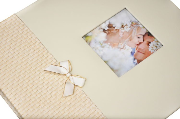 Album Tradycjny 50 kart BRIDAL- złoty - Czarne karty