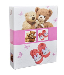 Album 10x15/200 BEAR - różowy