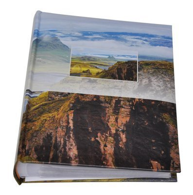 Album 10x15/200 szyty SCENERY - niebieski - Widoczki