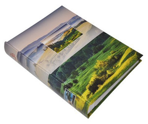 Album 10x15/200 szyty SCENERY - zielony - Widoczki