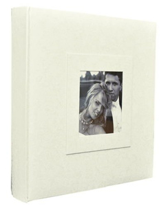 Album tradycyjny 30 kart DBCL30 AMORE - jasno kremowy - Czarne karty