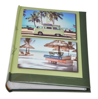 Album na zdjęcia w rozmiarze 10x15 cm - 300 zdjęć do wsuwania - OUTING - Zielony - widoki