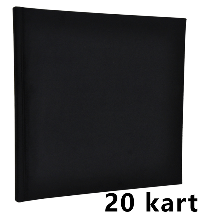Ekskluzywny Album Fotograficzny Premium – Velvet Onyx- 20 kart 40 stron - kremowe karty