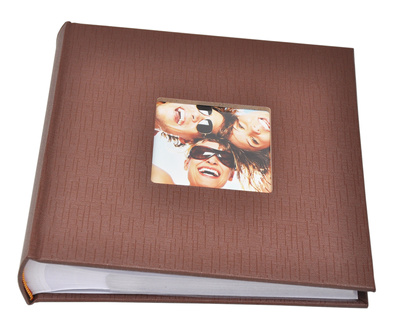 Album na zdjęcia w rozmiarze 10x15 cm - 200 zdjęć do wsuwania - BASIC BROWN - Brązowy