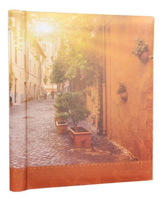 Album Samoprzylepny DRS10V ACTIV - brązowy - włoska uliczka