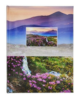 Album 10x15/200 szyty SCENERY - fioletowy - Widoczki