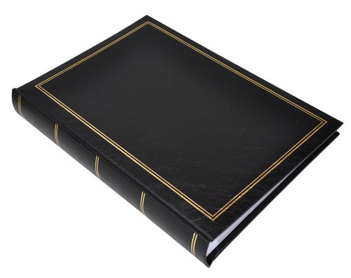 Album na 200 zdjęć w formacie 15x21 cm - 15x21/200 CLASSIC - Czarny - b68200