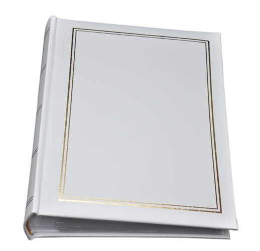 Album na 100 zdjęć w rozmiarze 15x21 cm do wsuwania - 15x21/100 CLASSIC - Biały