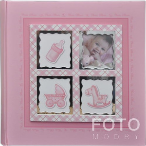 BABY6 Album 10x15/200- Różowy