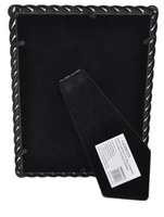Mosiężna ramka na zdjęcia w formacie 15x21 cm - kolor stare srebro - RM0868S
