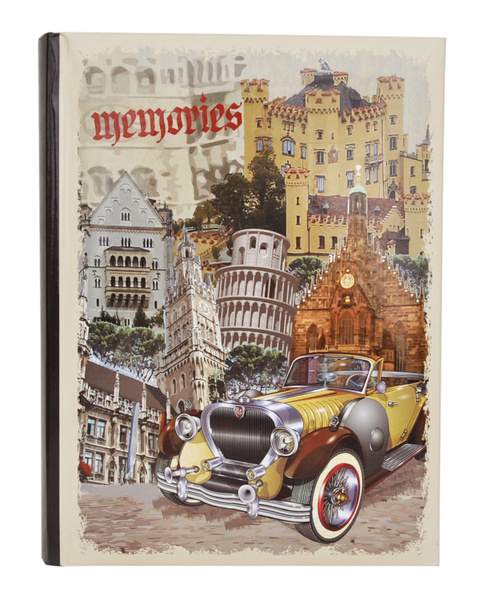 Album na zdjęcia w rozmiarze 10x15 cm - 200 zdjęć do wsuwania - OLD WEST - Włochy