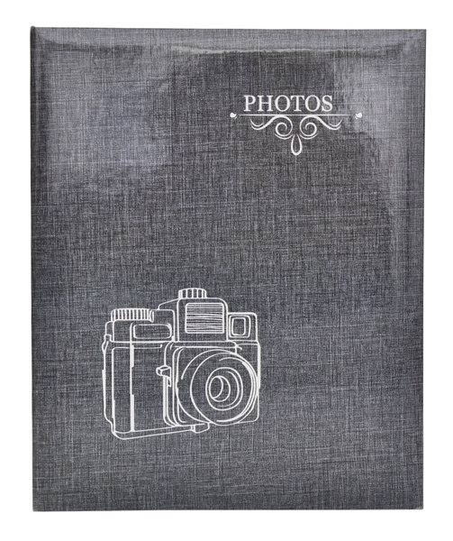 Album na zdjęcia 304 zdjęcia w rozmiarze 10x15 cm  CAMERA - 10x15/304 - klejony - grafitowy - aparat