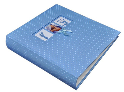 Album tradycyjny DBCL50 - DREAMLAND - Niebieski - Kremowe Karty
