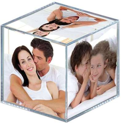 KOSTKA na zdjęcia - 6 zdjęć 6x6 cm -  nietłukące szkło akrylowe