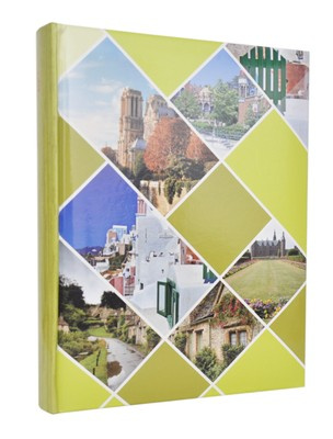 Album na zdjęcia w rozmiarze 10x15 cm - 200 zdjęć do wsuwania - MAY - Zielony - widoki - góry