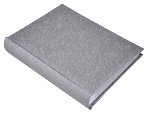 Album na zdjęcia w rozmiarze 15x21 cm - 50 zdjęć do wsuwania 15x21/50 CLEAN SILVER - srebrny
