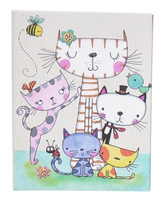 Album na 100 zdjęć do wsuwania w rozmiarze 10x15 cm - 10x15/100 CATS - Kolorowy - kolorowe kotki