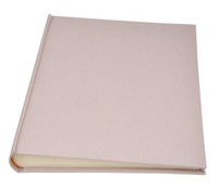 Album na zdjęcia do wklejania tradycyjny DBCL30 - LINEN CREAM - Kremowy - 30 kart 60 stron - Kremowe karty