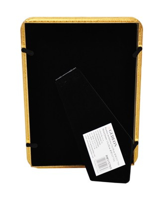 Metalowa ramka na zdjęcia w formacie 13x18 cm - kolor złoty - RM3157NG - Złota - Solidna
