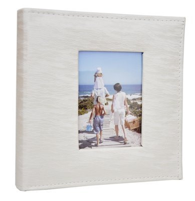 Album na 200 zdjęć do wsuwania w rozmiarze 10x15 cm CENTURY - biały - brokat