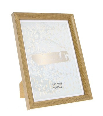 Ramka drewnopodobna - naturalna - format A4 21x29,7 cm- kolor naturalny - HB21