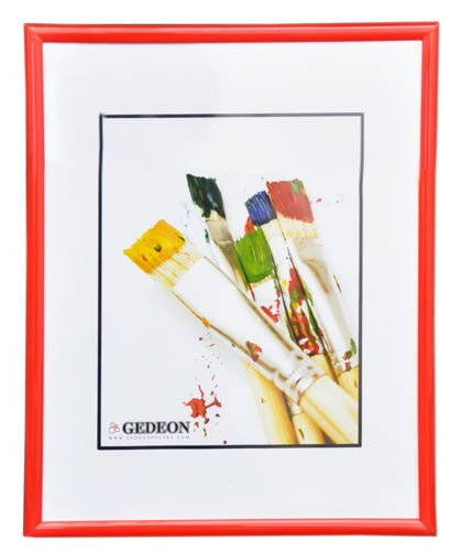 Ramka na zdjęcia plakat w formacie 30x40 cm - czerwona