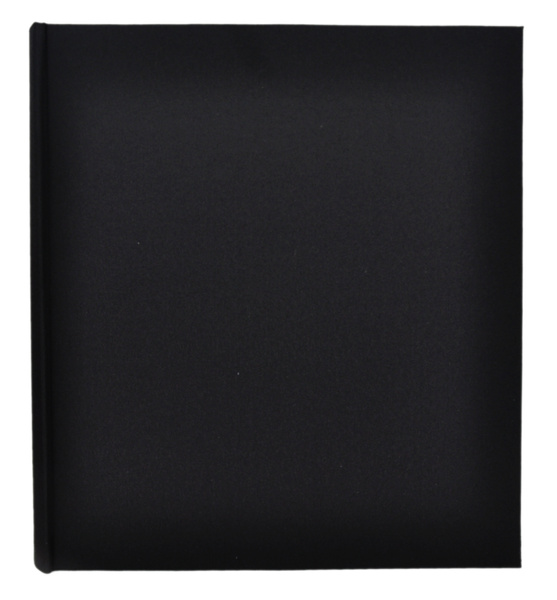 Album na zdjęcia do wklejania tradycyjny DBCL50 - LINEN BLACK - Czarny - 50 kart 100 stron - Kremowe karty