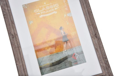 Ramka na zdjęcia w formacie A3 29,7x42 cm - kolor jasno brązowy