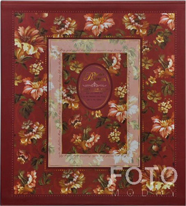 Album na 500 zdjęć w rozmiarze 10x15 cm Arras w pudełku - bordowy