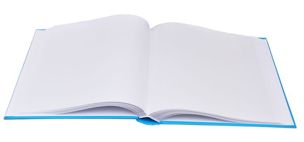 Album tradycyjny 50 kart - 5104 Shining Flowers - biało-zielony- Białe karty