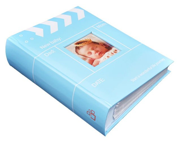 Album 10x15/300 SNAP - Niebieski - kolorowe karty