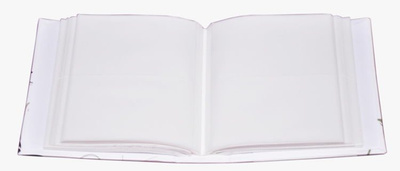 Album na 304 zdjęcia do wsuwania w rozmiarze 10x15 cm - 10x15/304 VINTAGE - brązowy - serca - klejony