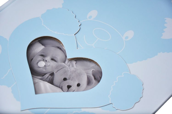 Album tradycyjny FA-906 - Niebieski - Białe Karty